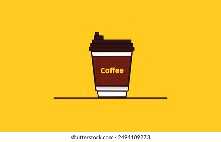 Coffee ontime vector illustration design for use.