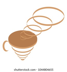 Coffee original business logo in vector