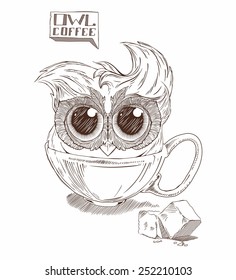 Coffee owl
