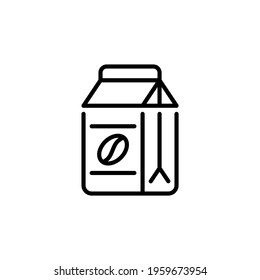 Coffee Pack icon in vector. Logotype