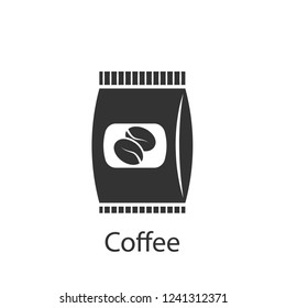 Coffee package icon. Element of drink and food icon for mobile concept and web apps. Detailed Coffee package icon can be used for web and mobile