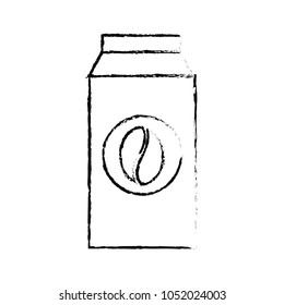 coffee packaging box bean emblem product