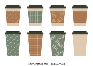 Coffee Paper Cup Icon.
