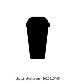 coffee paper cup icon design vector template