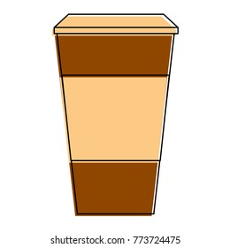 coffee paper cup template blank corporate identity design
