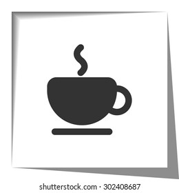 coffee paper cut out