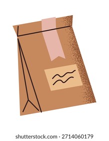Coffee paper pouch eco-friendly design