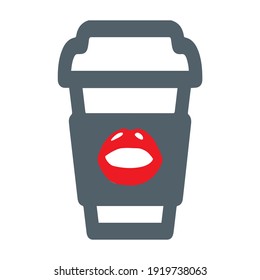 Concepto de diseño de café y pasión