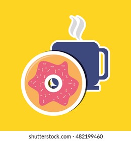 coffee and pastry image 