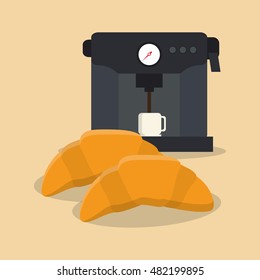 coffee and pastry image 