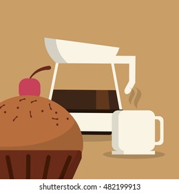 coffee and pastry image 