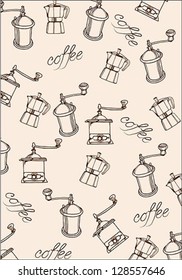 coffee pattern