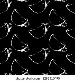 coffee pattern background graphic