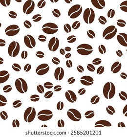 coffee pattern and background vector illustration