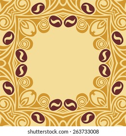 Coffee pattern vector illustration
