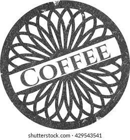 Coffee pencil emblem