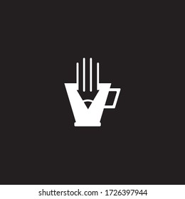 coffee and pencil logos for restaurants, designers and artists