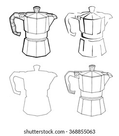 Coffee Percolator - Clip Art