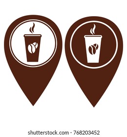 coffee pin pointer in two color version