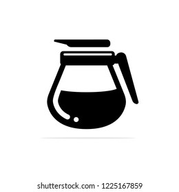 Coffee pitcher icon. Vector concept illustration for design.