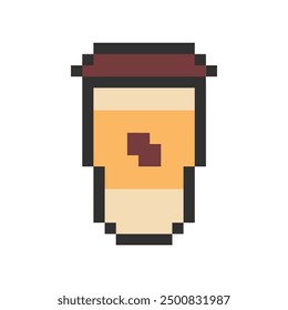coffee pixel art for your needs