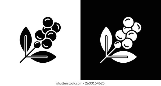 Coffee plant icon concept, vector illustration