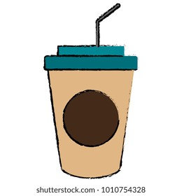 coffee in plastic container