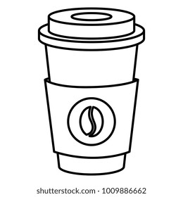 Coffee In Plastic Cup Icon