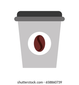 coffee plastic cup icon