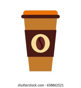 coffee plastic cup icon