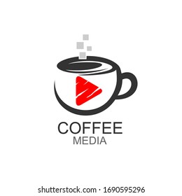 Coffee and play logo design