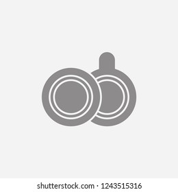 Coffee Pods Modern Simple Vector Icon
