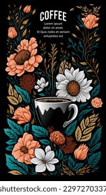 El café es una bebida popular elaborada con tostada, el café es una bebida muy querida hecha con judías asadas. Tiene un sabor y aroma únicos que varían según el tipo de frijol y el método de transformación.