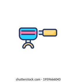 Coffee Portafilter icon in vector. Logotype