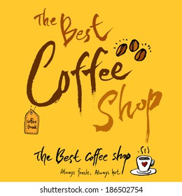 coffee poster