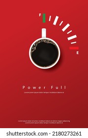 Coffee Poster Advertisement Flayers Vector Illustration