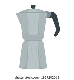 coffee pot design of drink caffeine breakfast and beverage theme Vector illustration