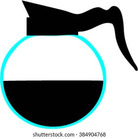 Coffee Pot - Half Full