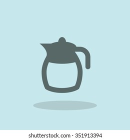 Coffee pot icon