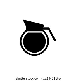 coffee pot icon design vector template