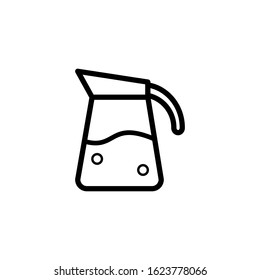coffee pot icon design vector template