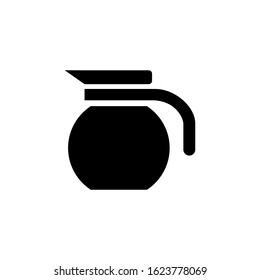 coffee pot icon design vector template