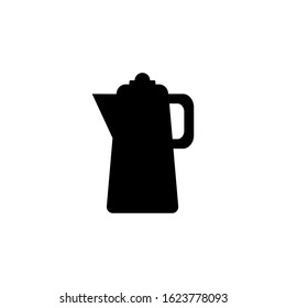 coffee pot icon design vector template