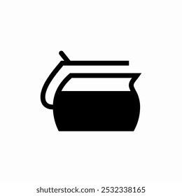 coffee pot icon sign vector