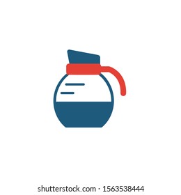 Coffee Pot icon. Simple flat element from coffe shop collection. Creative coffee pot icon for templates, software and apps.