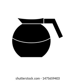 Coffee pot icon vector design template