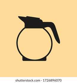 icono de cafetera, vector 
Ilustración eps 10
