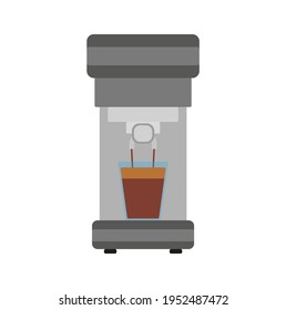 coffee pot on white background