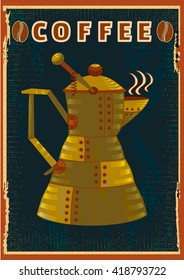 coffee pot steampunk