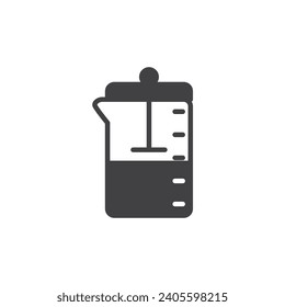 coffee pots icon. sign for mobile concept and web design. outline vector icon. symbol, logo illustration. vector graphics.